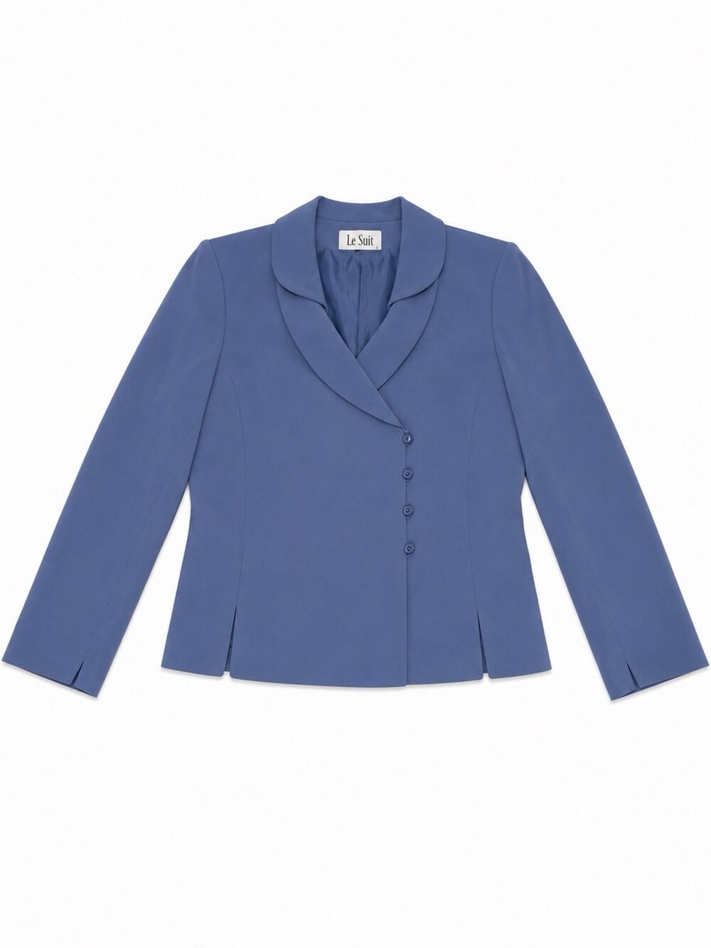 Le Suit Women’s Blue Blazer Size Medium Vintage